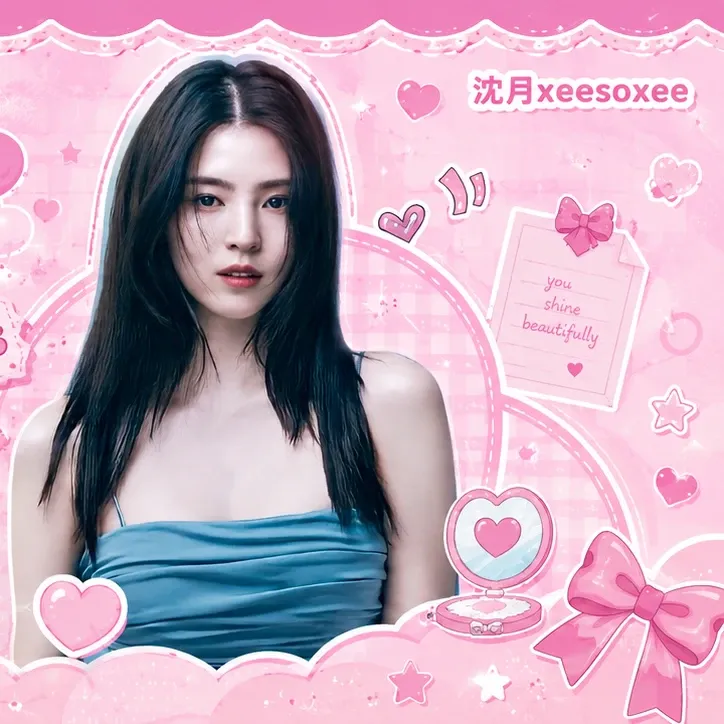 Behind-the-scenes cut of Han Sohee