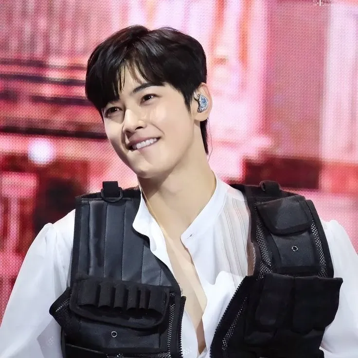 Recent activity shot of Cha Eunwoo