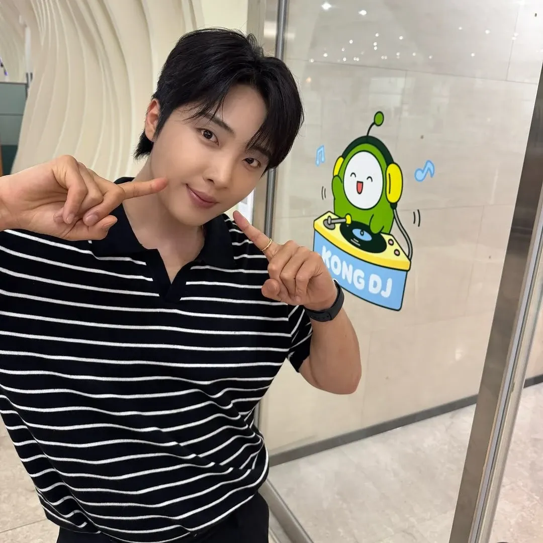 Behind-the-scenes cut of Hwang Yunsung