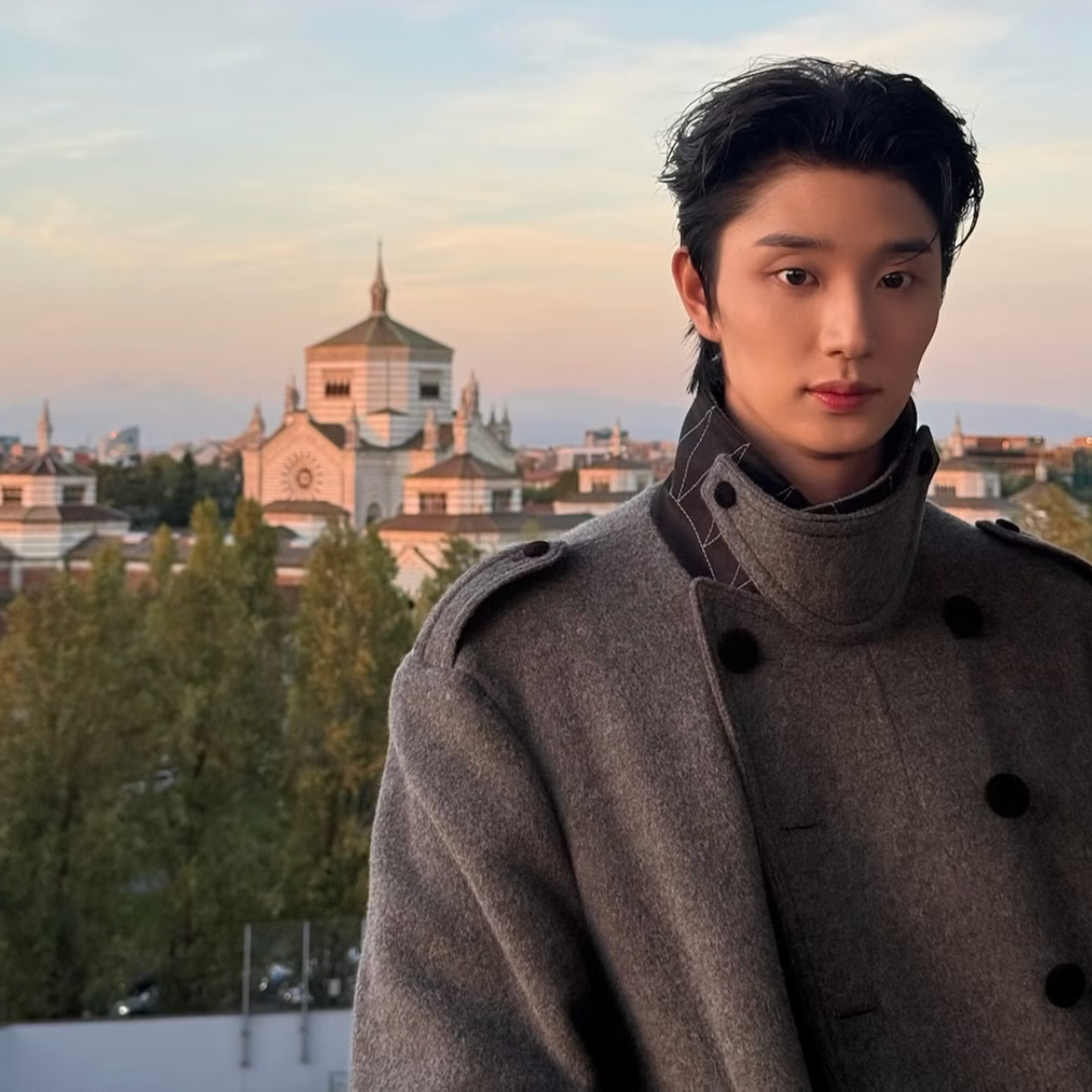 Recent activity shot of Kim Jaewon