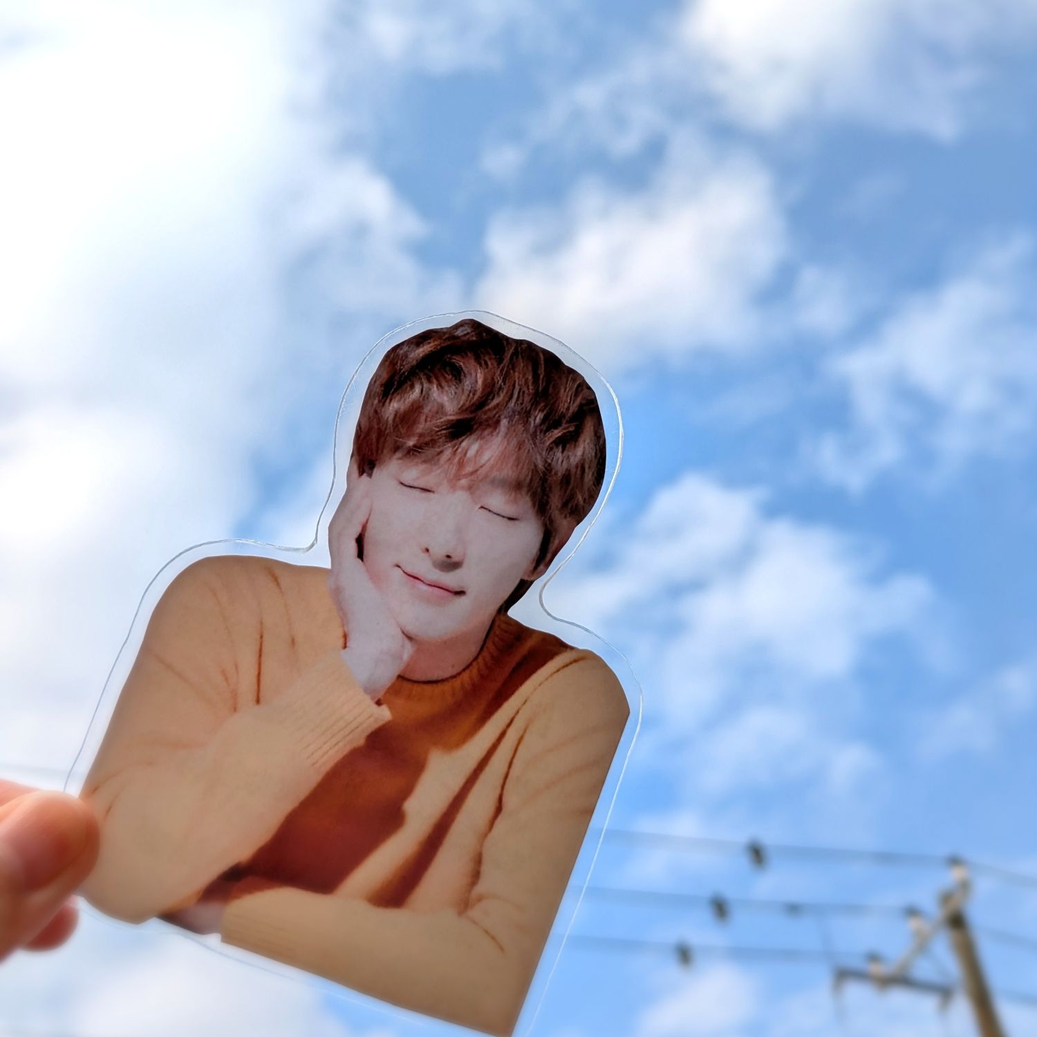 A moment captured by a fan of Lee Joongi
