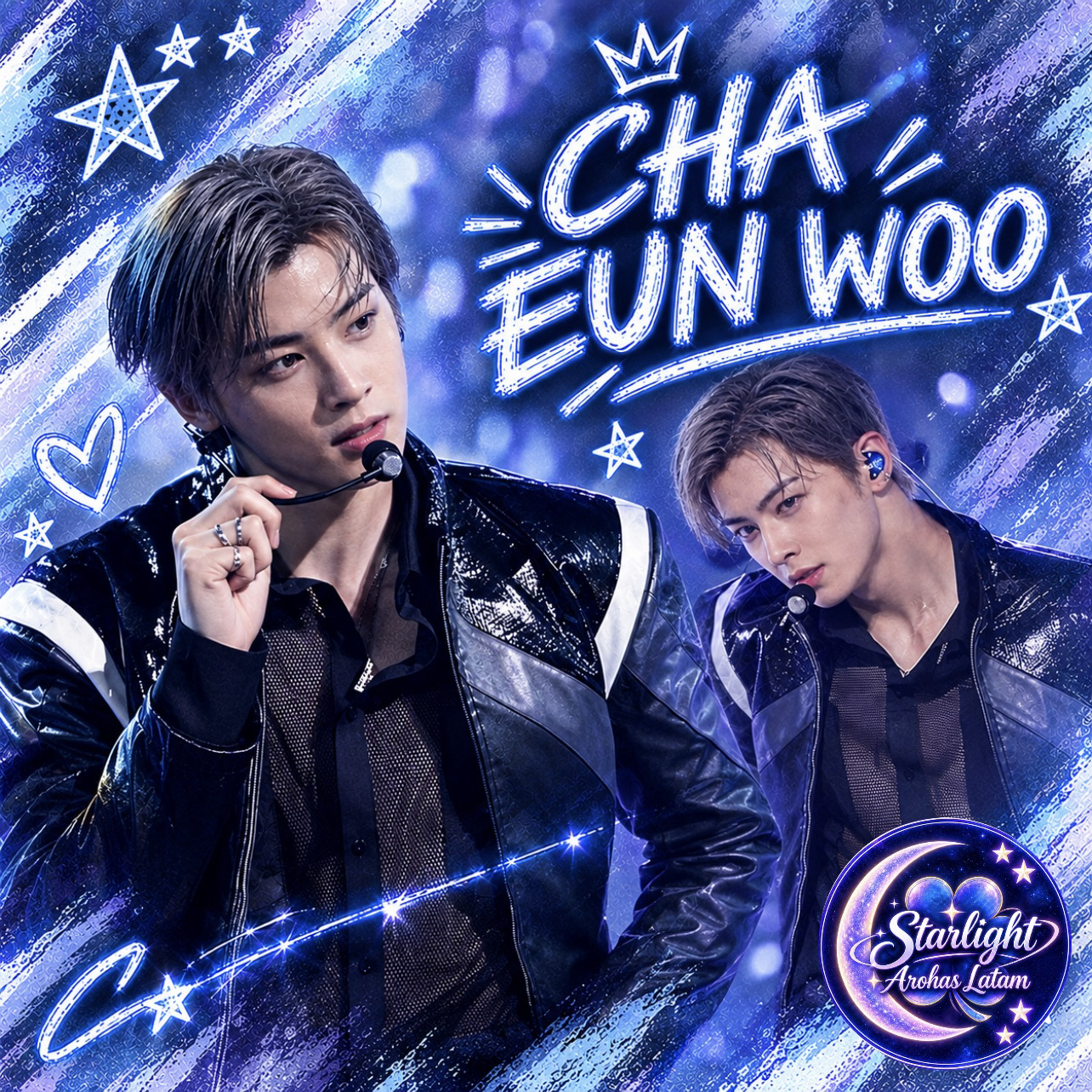A moment captured by a fan of Cha Eunwoo