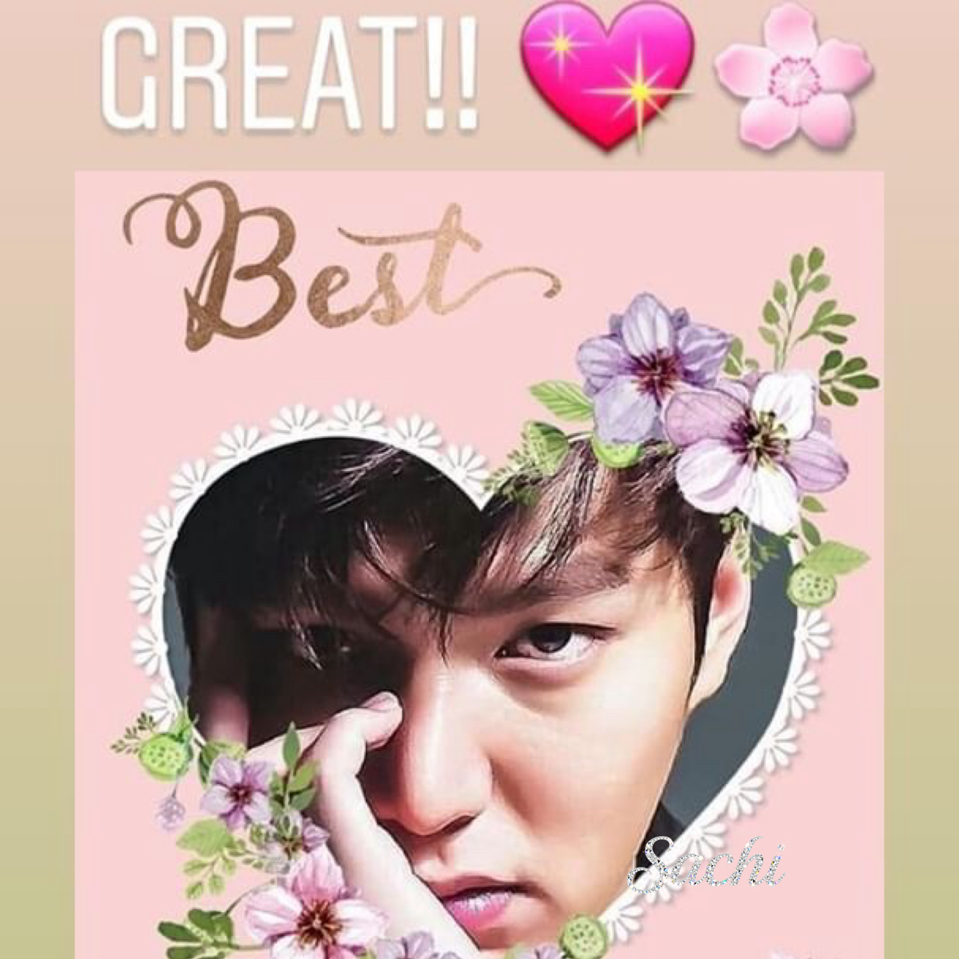 Recent activity shot of Lee Minho