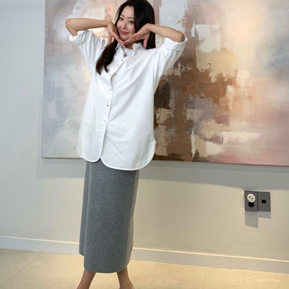 Recent activity shot of Kim Heesun