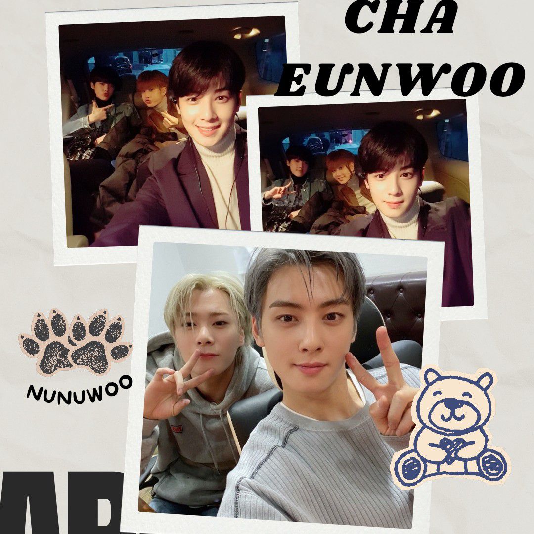 Behind-the-scenes cut of Cha Eunwoo