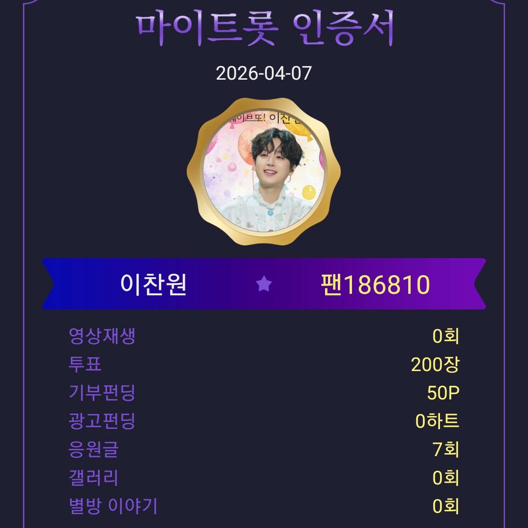 Foto terbaru dari Lee Chanwon