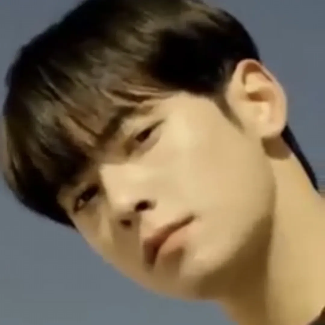 Behind-the-scenes cut of Cha Eunwoo