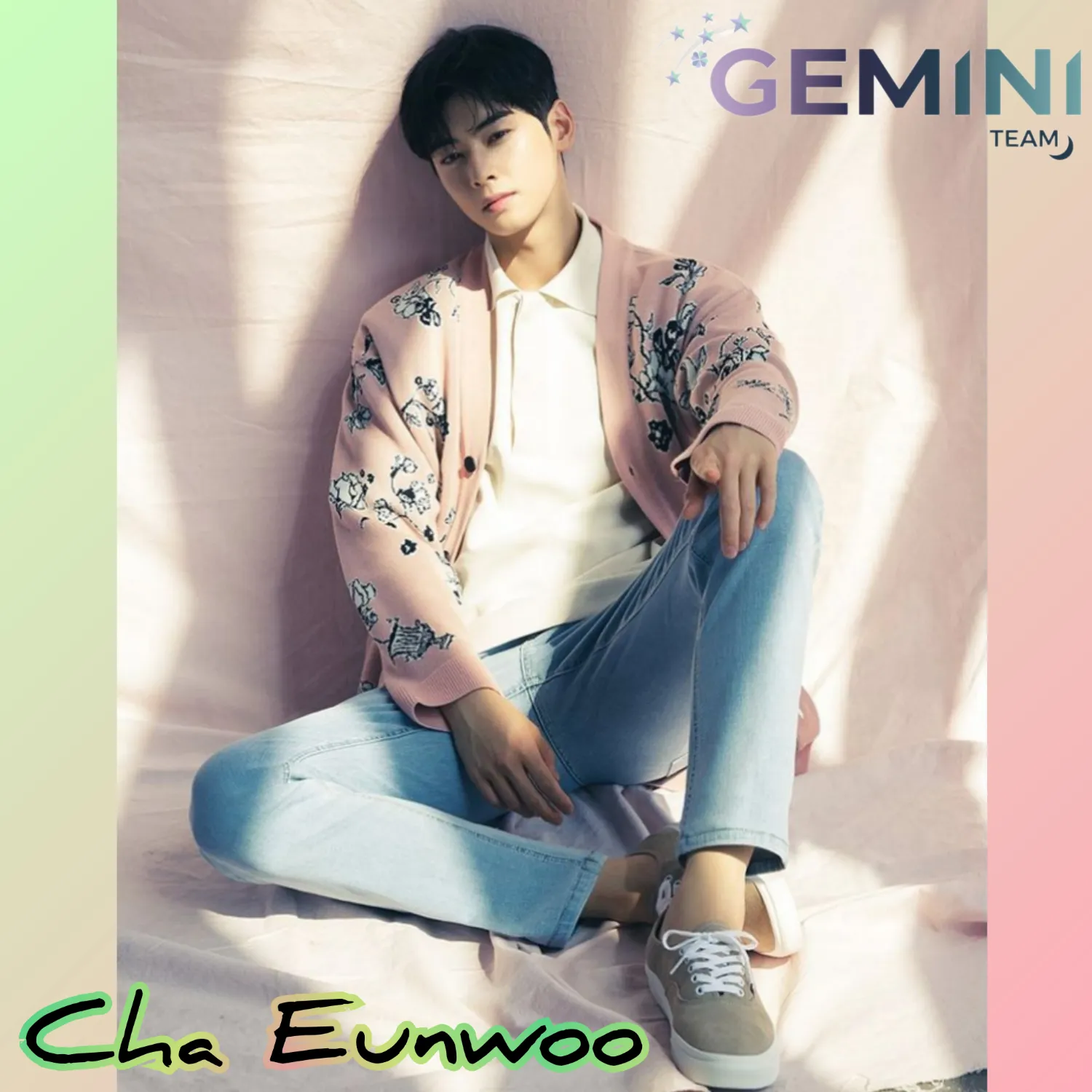 Recent activity shot of Cha Eunwoo