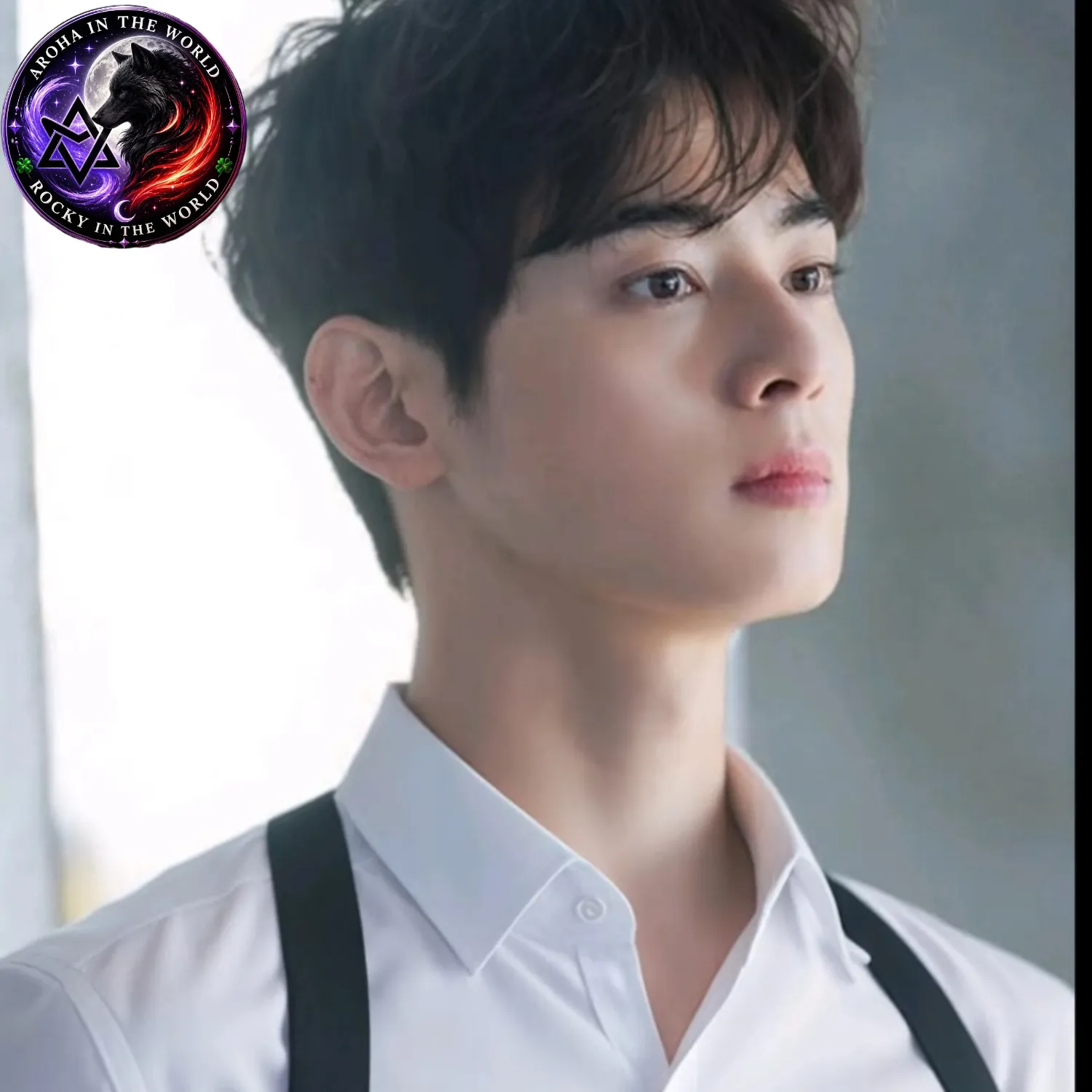 Behind-the-scenes cut of Cha Eunwoo