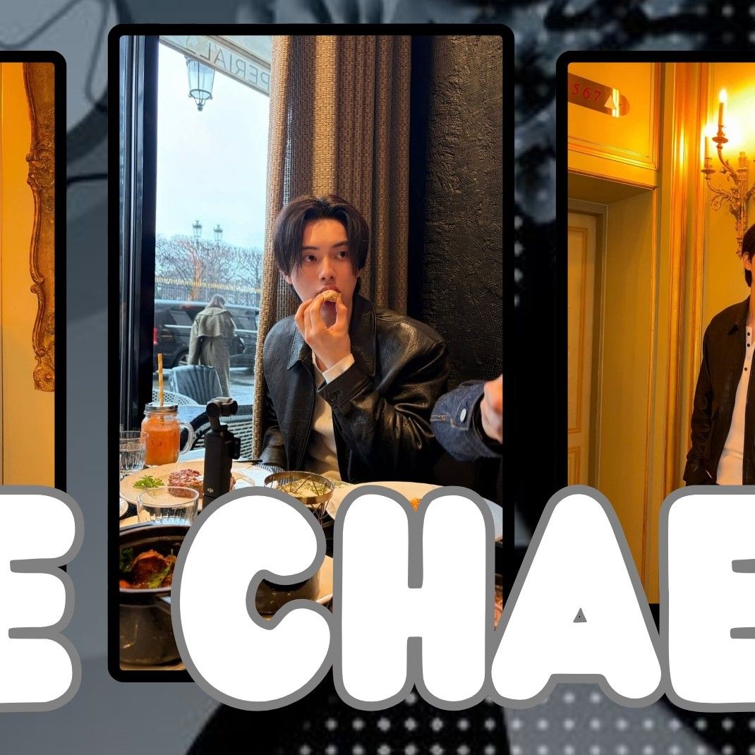 Behind-the-scenes cut of Lee Chaemin