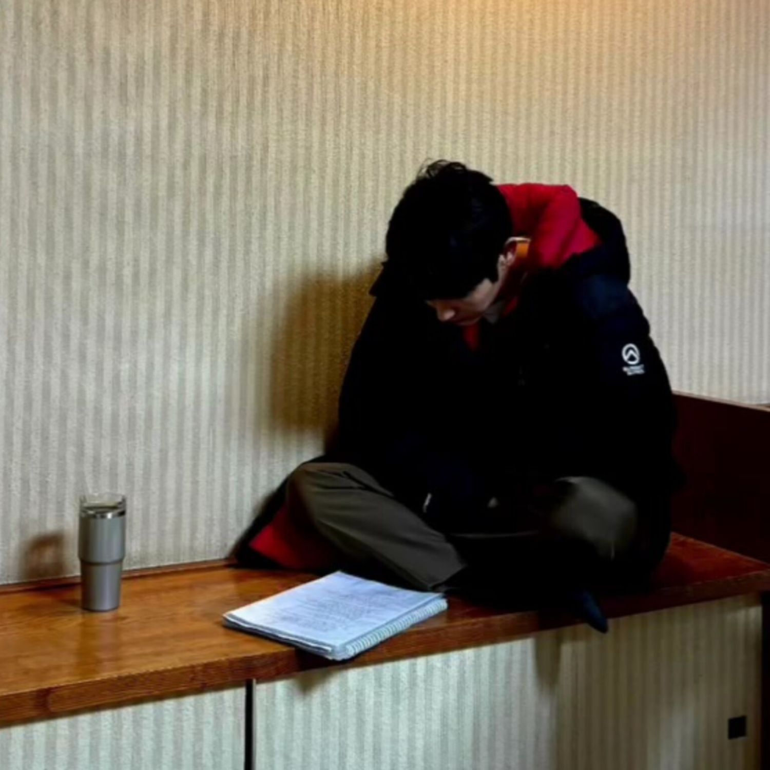 A moment captured by a fan of Lee Joongi