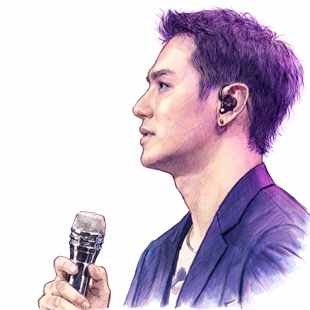 Behind-the-scenes cut of Hwanhee