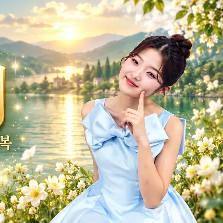 Behind-the-scenes cut of Yoon Yoonseo