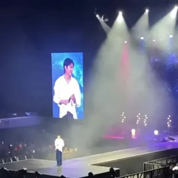A moment captured by a fan of Lee Minho