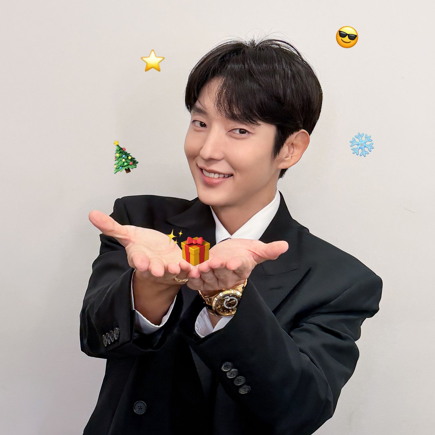 Behind-the-scenes cut of Lee Joongi