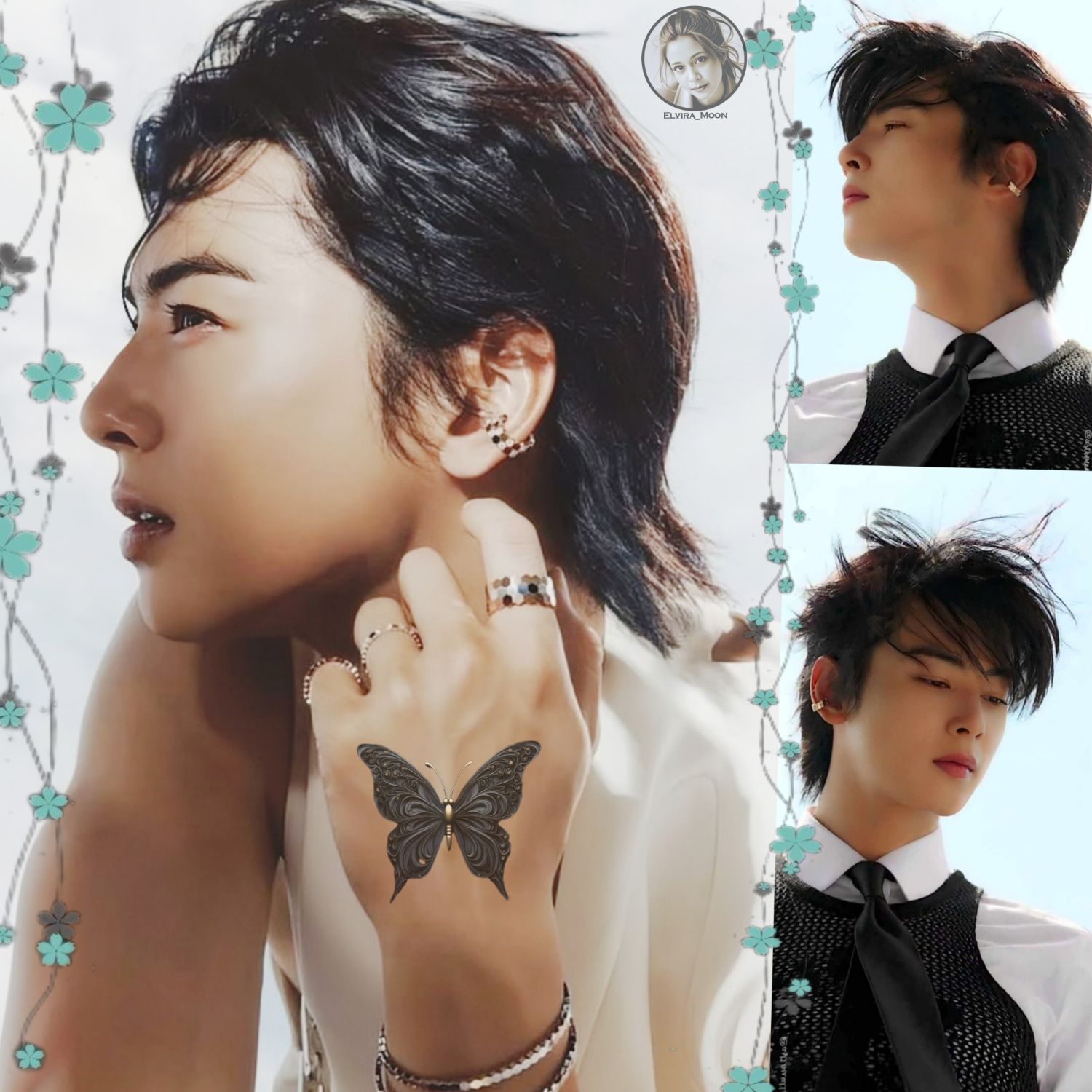 Behind-the-scenes cut of Cha Eunwoo