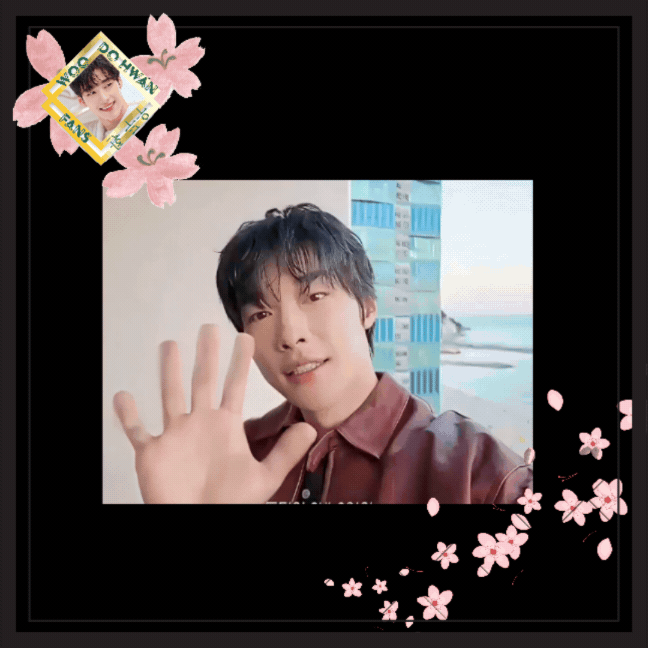 Recent activity shot of Woo Dohwan
