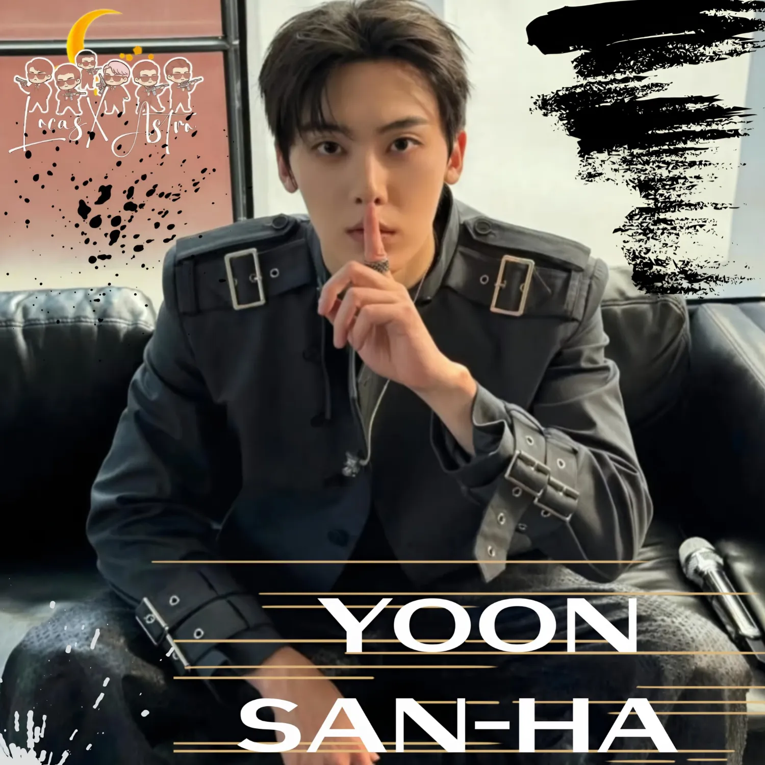 Behind-the-scenes cut of Yoon Sanha