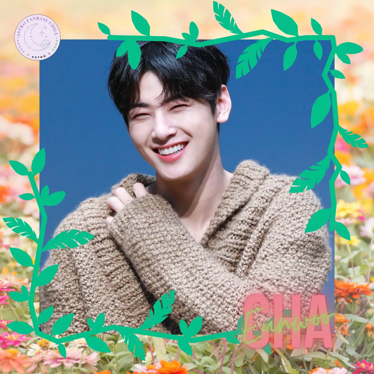 A moment captured by a fan of Cha Eunwoo