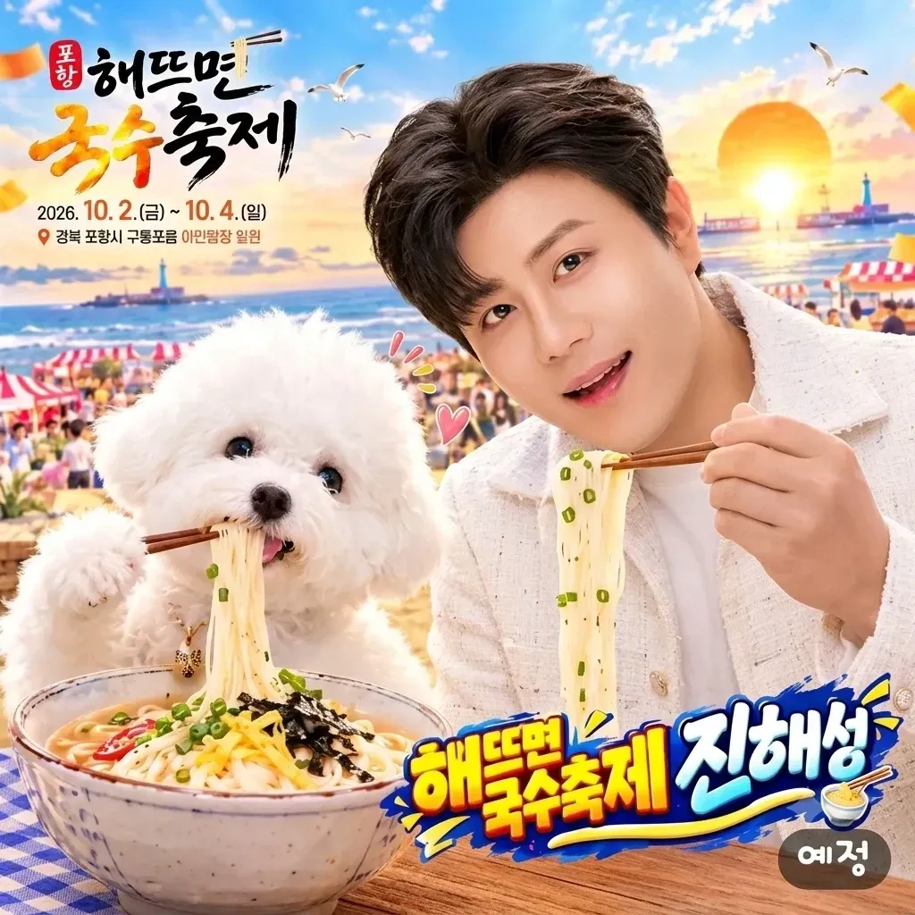 Behind-the-scenes cut of Jin Haesung