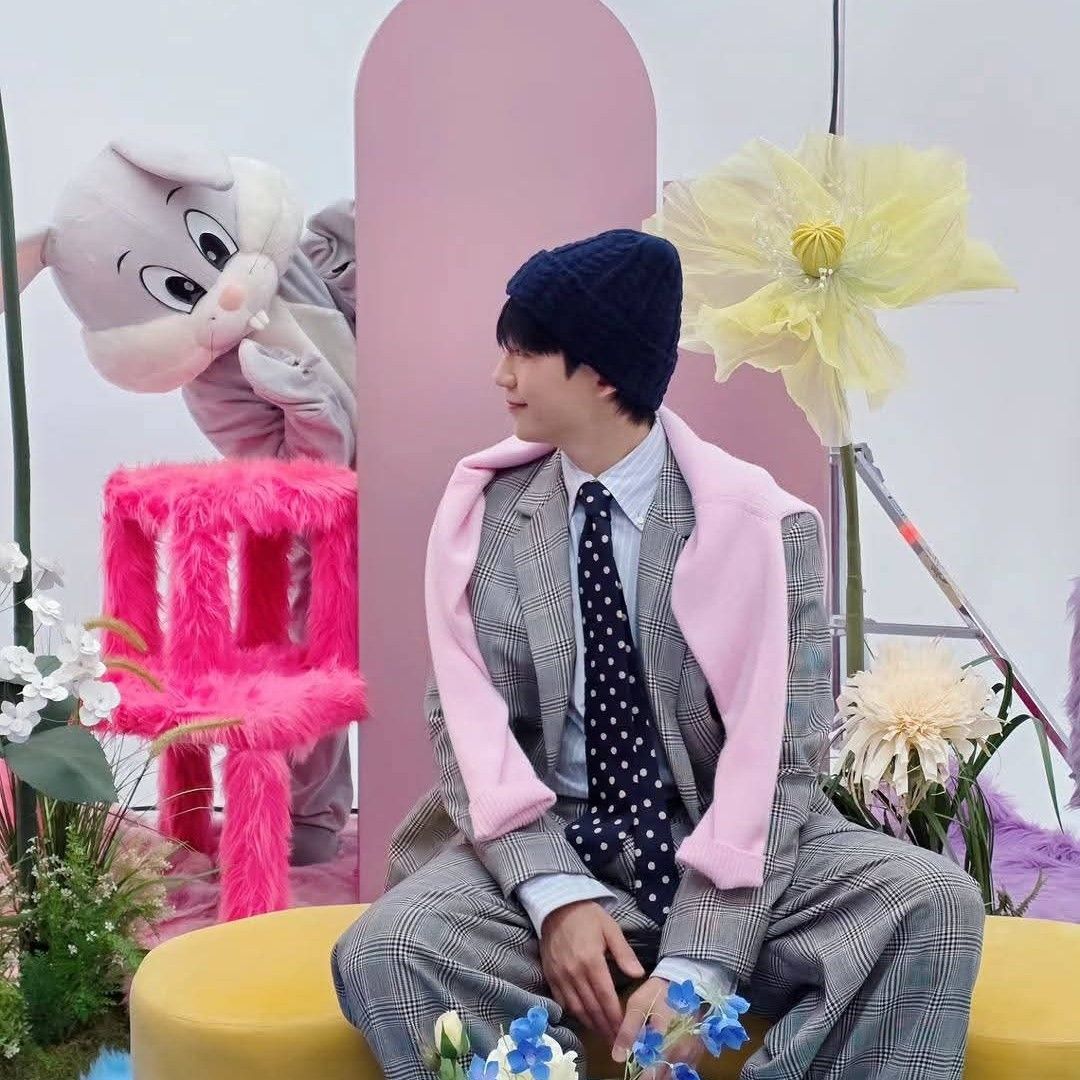 粉絲拍下的丁海寅瞬間