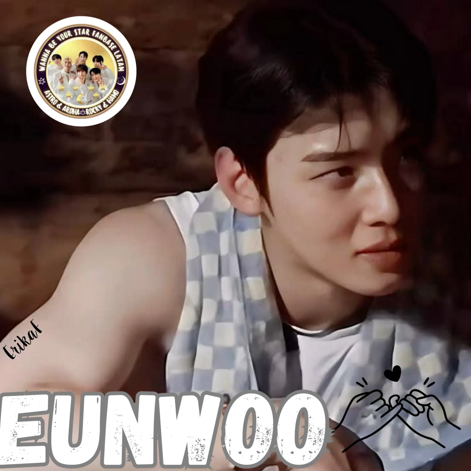 A moment captured by a fan of Cha Eunwoo