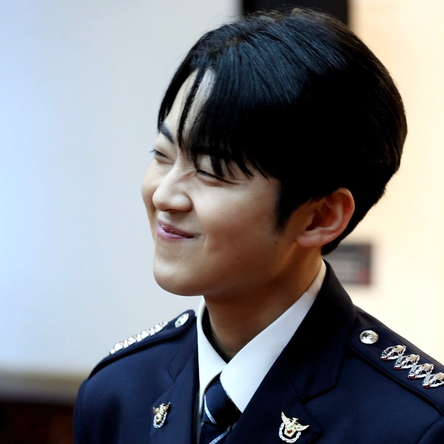 Behind-the-scenes cut of Park Minsu