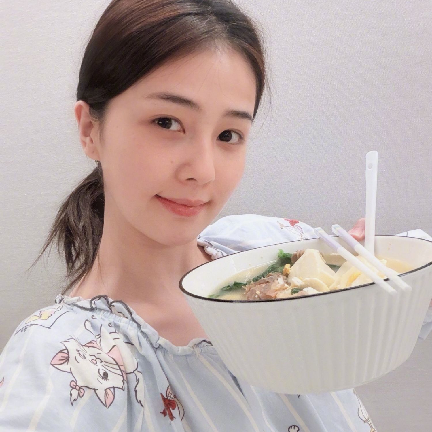 A moment captured by a fan of Bai Lu