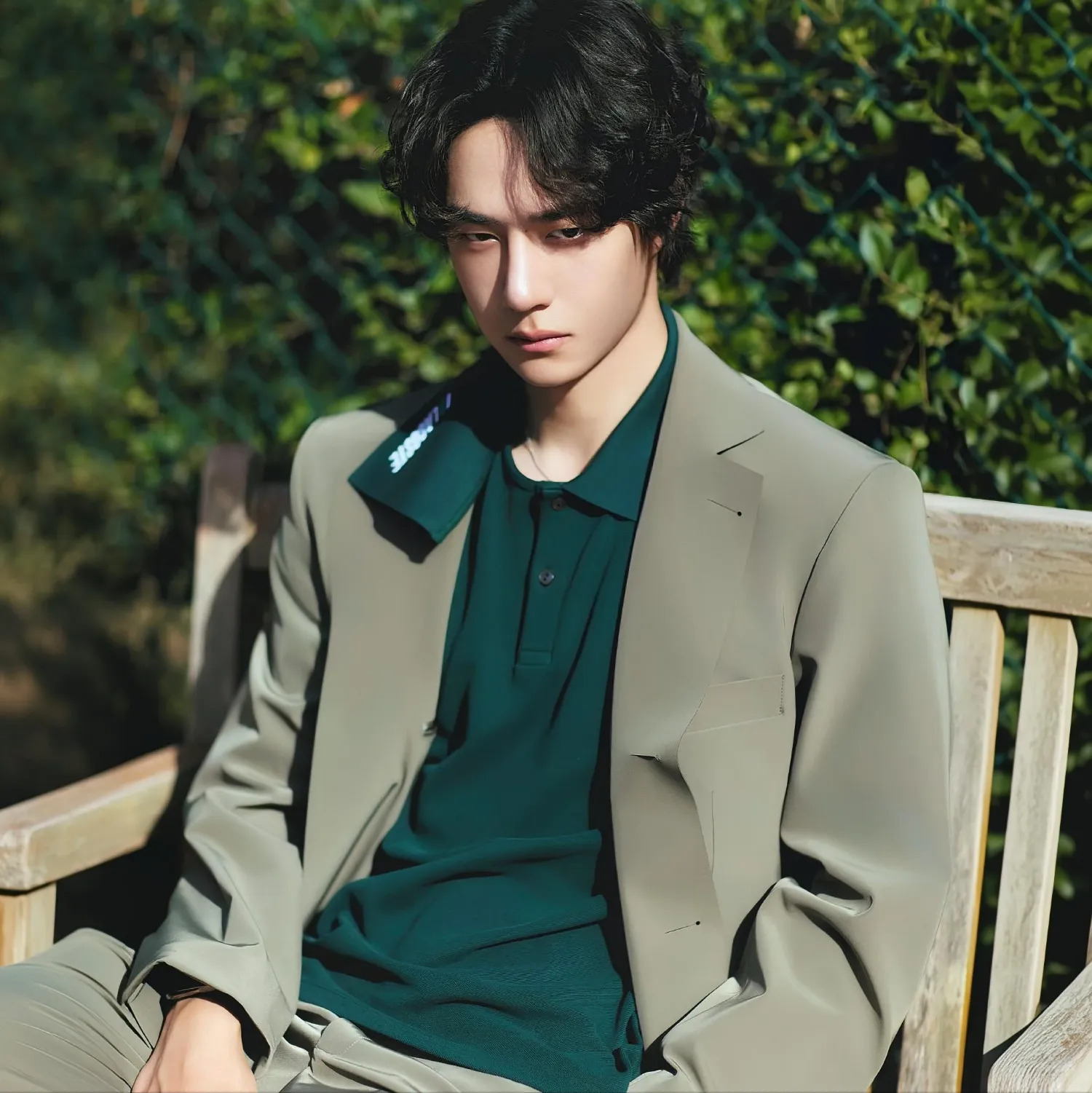 A moment captured by a fan of Wang Yibo
