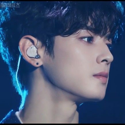 A moment captured by a fan of Cha Eunwoo