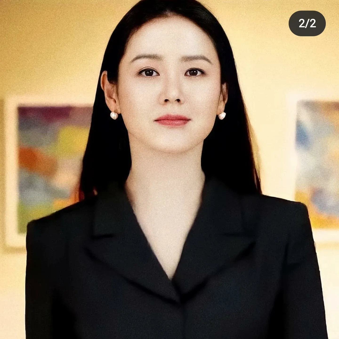 粉丝拍下的孙艺珍瞬间