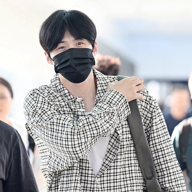 A moment captured by a fan of Kim Seonho