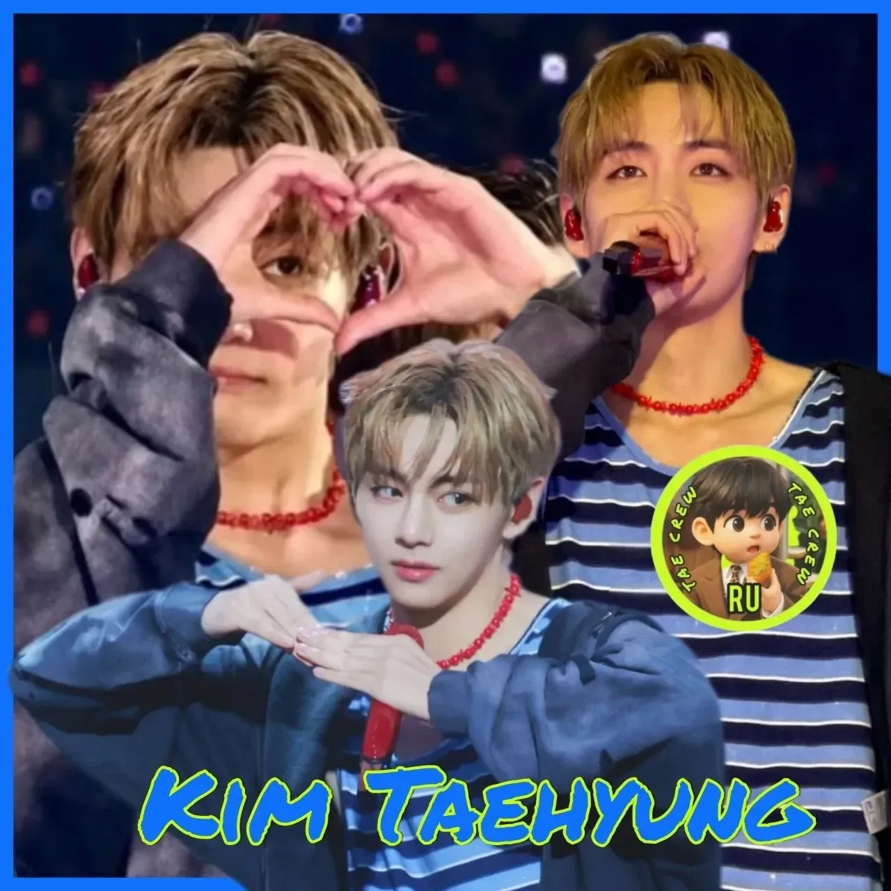 Recent activity shot of Kim Taehyung (V)