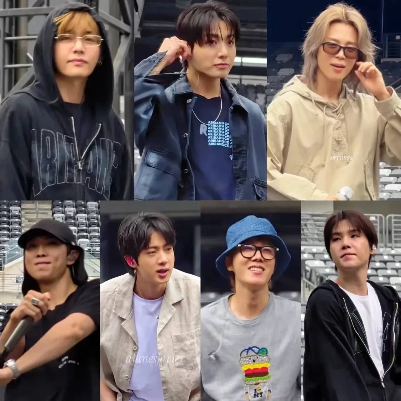 Recent activity shot of Kim Taehyung (V)
