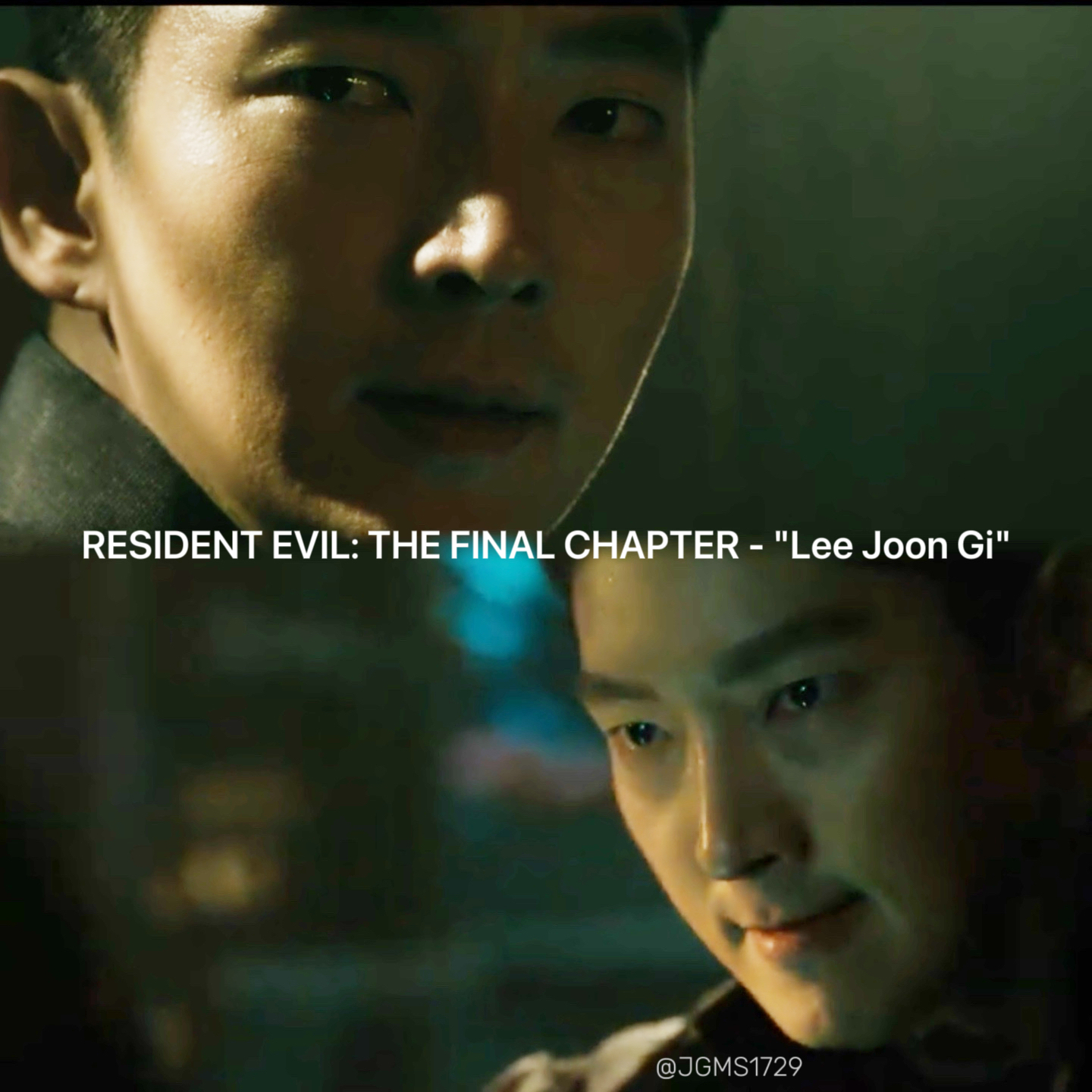 A moment captured by a fan of Lee Joongi