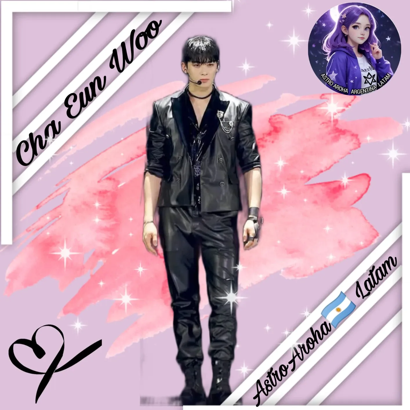 Behind-the-scenes cut of Cha Eunwoo