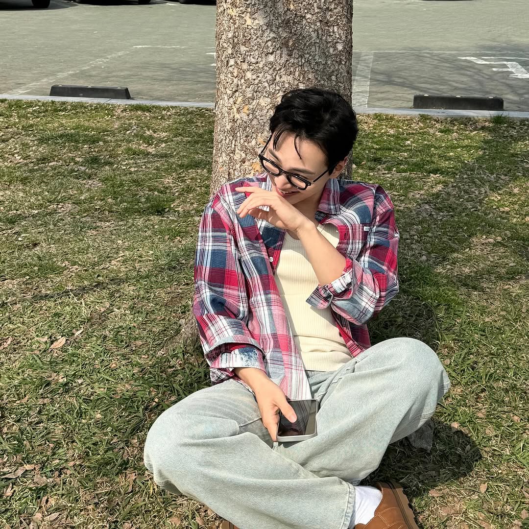 A moment captured by a fan of Kim Minjae