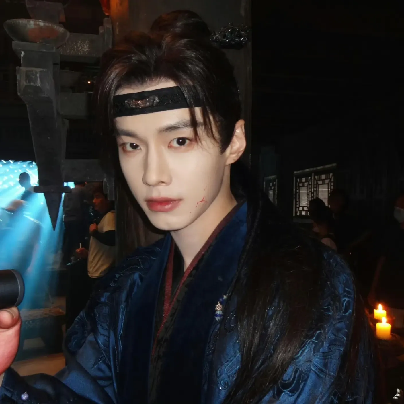 A moment captured by a fan of He Yu