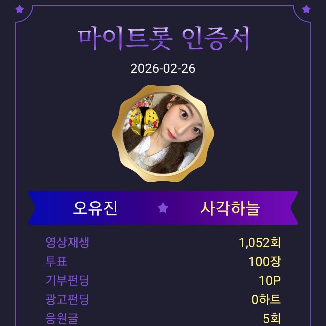 Oh Yujin的近期活動照