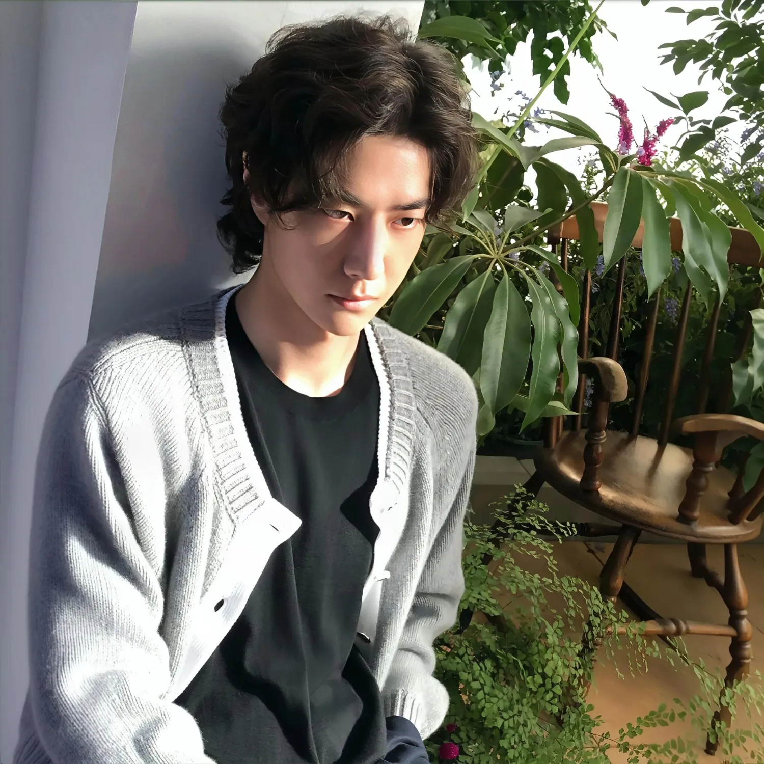 A moment captured by a fan of Wang Yibo