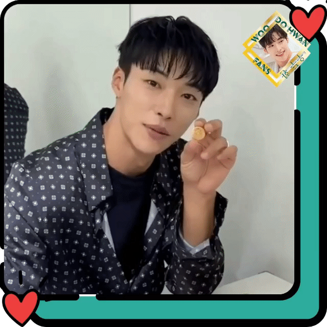 Behind-the-scenes cut of Woo Dohwan