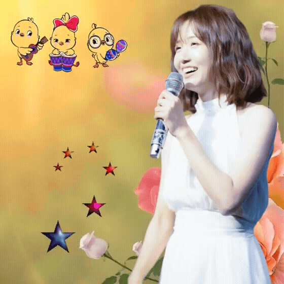 A moment captured by a fan of Jeong Dakyoung
