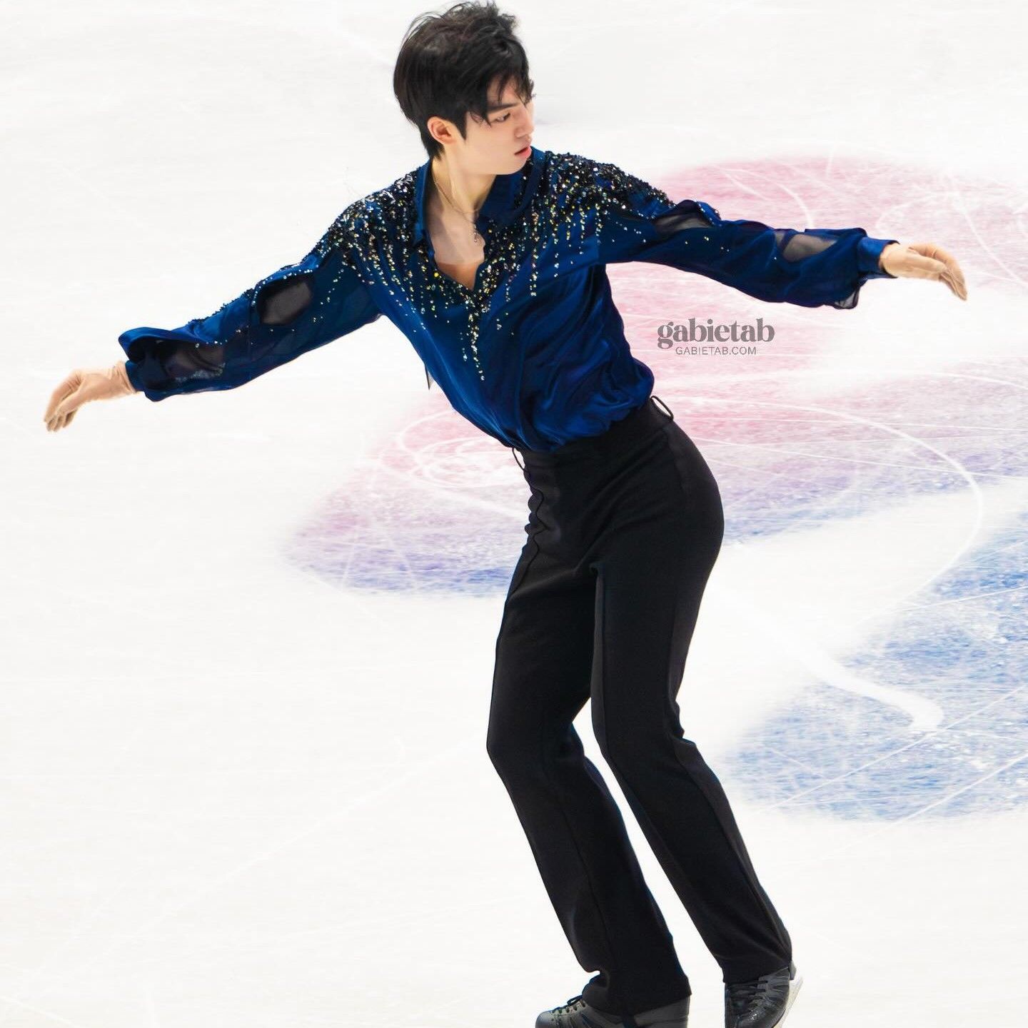 A moment captured by a fan of Cha Junhwan