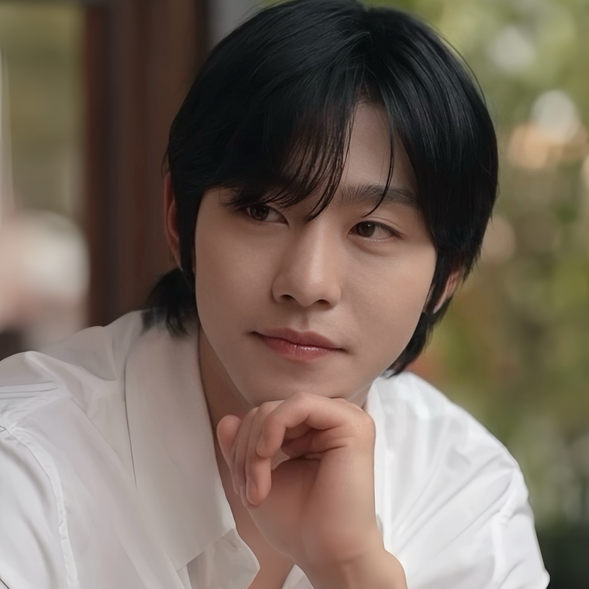 A moment captured by a fan of Ahn Hyoseop