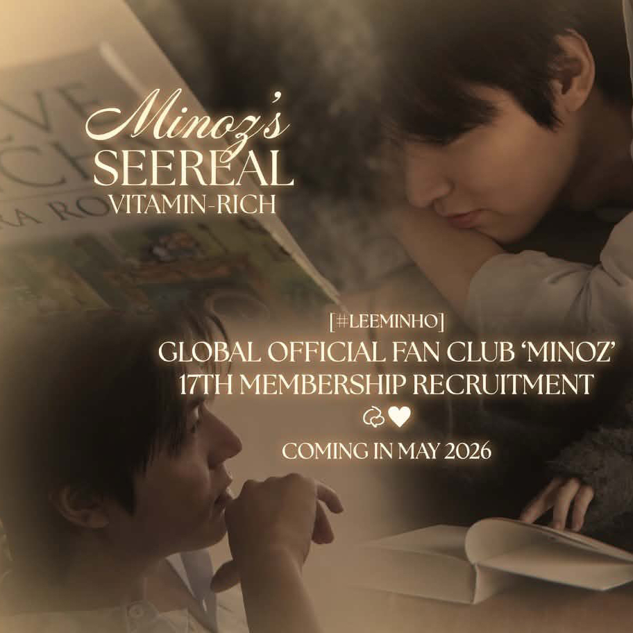 Recent activity shot of Lee Minho