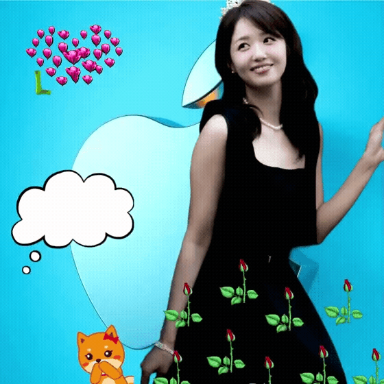 Behind-the-scenes cut of Jeong Dakyoung
