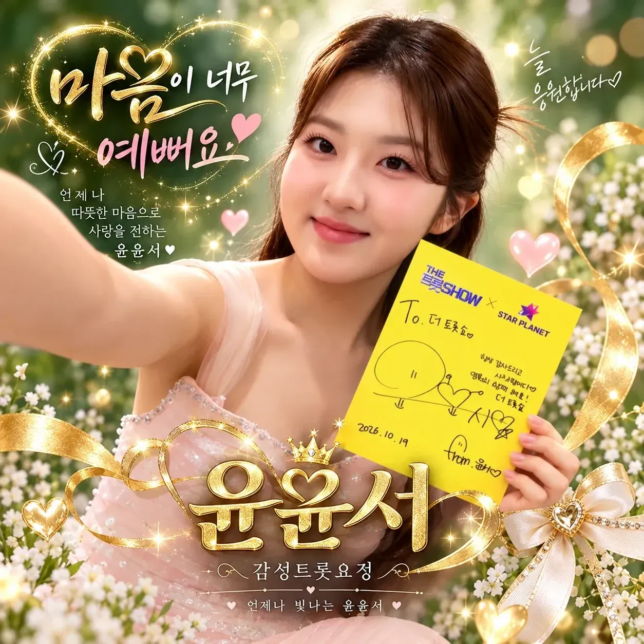 Recent activity shot of Yoon Yoonseo