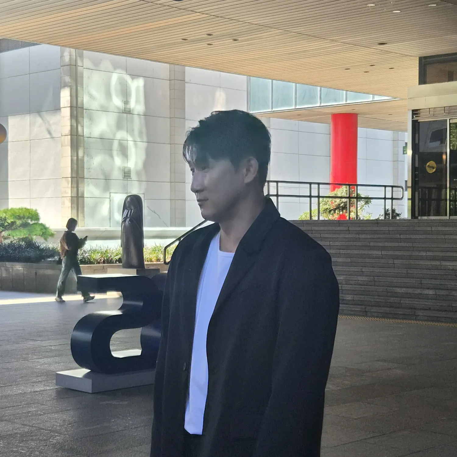A moment captured by a fan of Na Sangdo