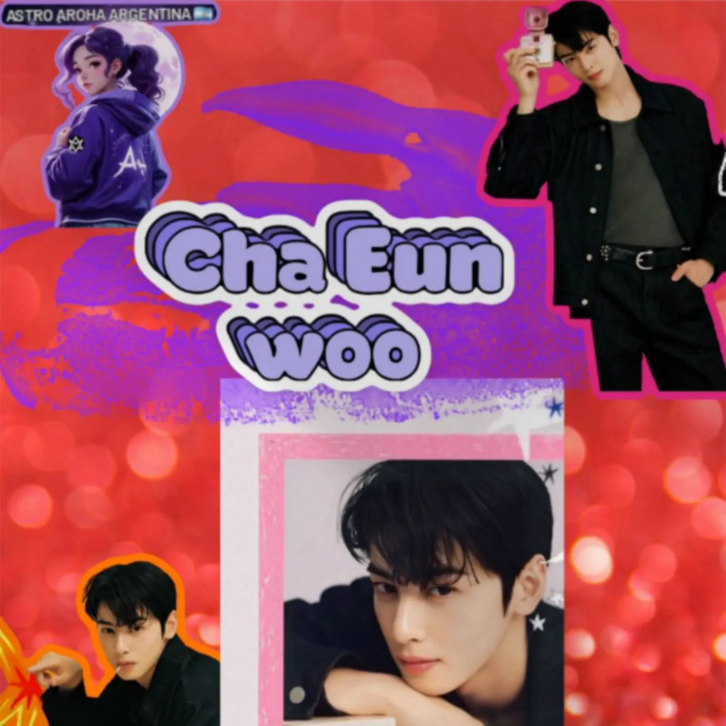 A moment captured by a fan of Cha Eunwoo