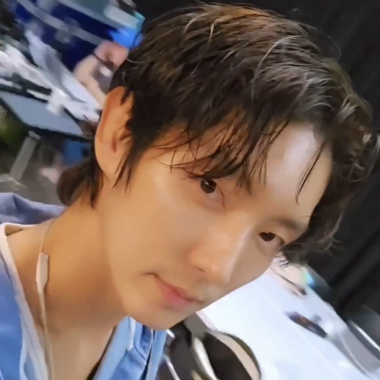 A moment captured by a fan of Lee Joongi